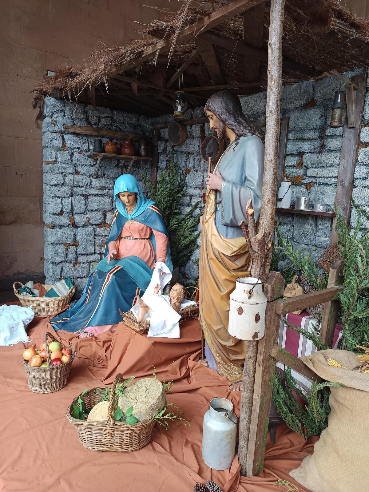 Belén en Cangas de Onís.