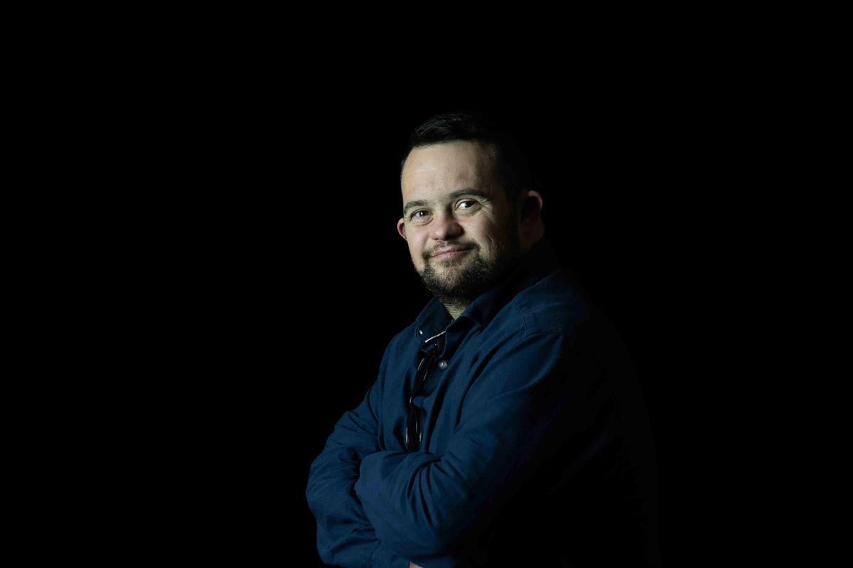 Paco Moya, actor, protagonista del cortometraje “Mamá, quero ser libre”