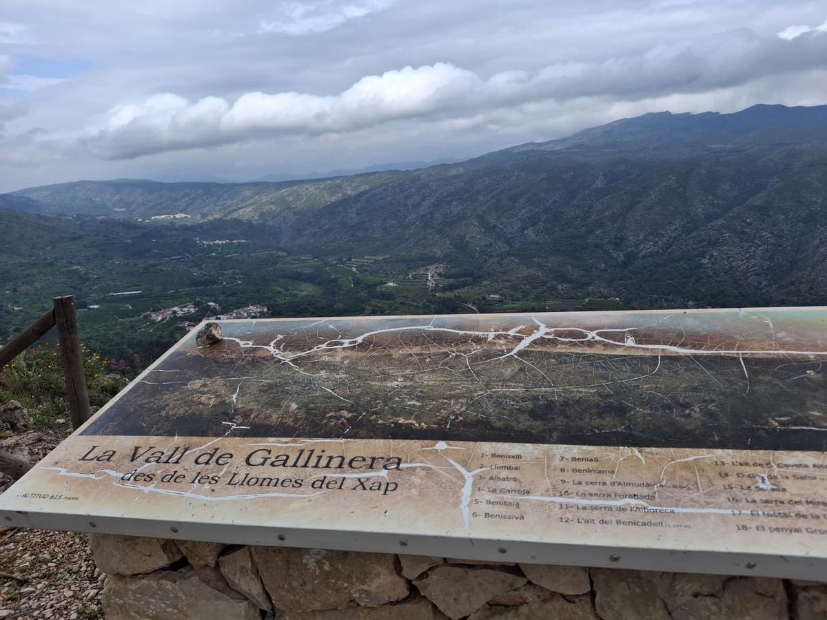 Así ha quedado el esencial Camí del Xap, en la Vall de Gallinera, tras su reapertura (imágenes)