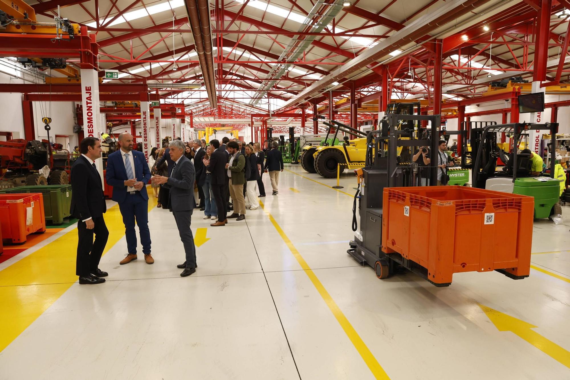 EN IMÁGENES: Así fue la presentación de la fábrica de GAM en León