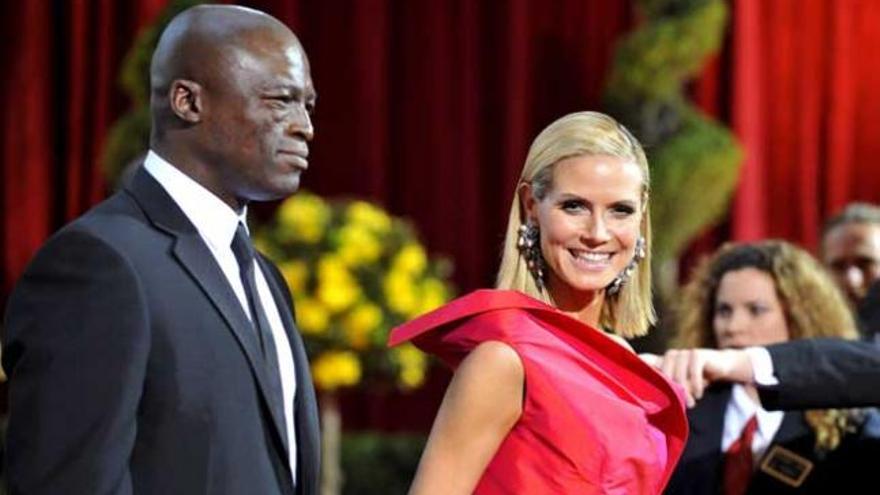 Seal y Heidi Klum.