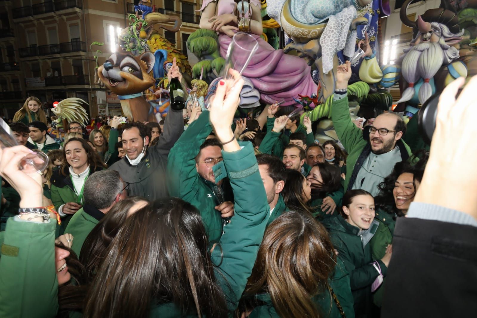 Convento Jerusalén celebra su primer premio de Especial en las Fallas 2022