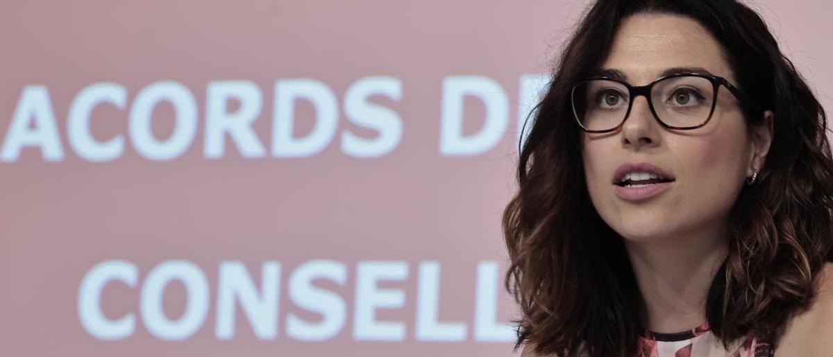 La vicepresidenta Mas