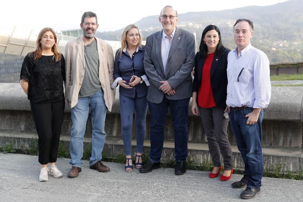 La jornada electoral en la Universidad de Vigo, en imágenes