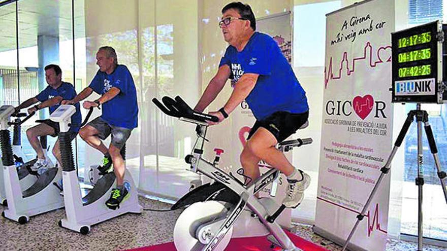 Una nova edició de la pedalada solidària a l&#039;hospital Santa Caterina