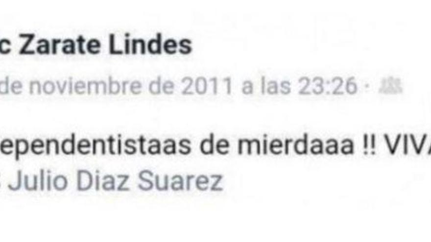 El pasado racista, misógino y anticatalán del nuevo fichaje del Lleida