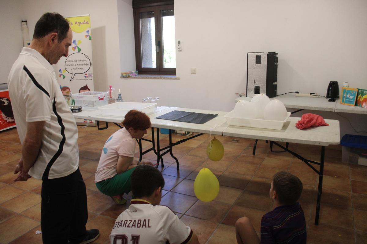 Uno de los experimentos realizados.