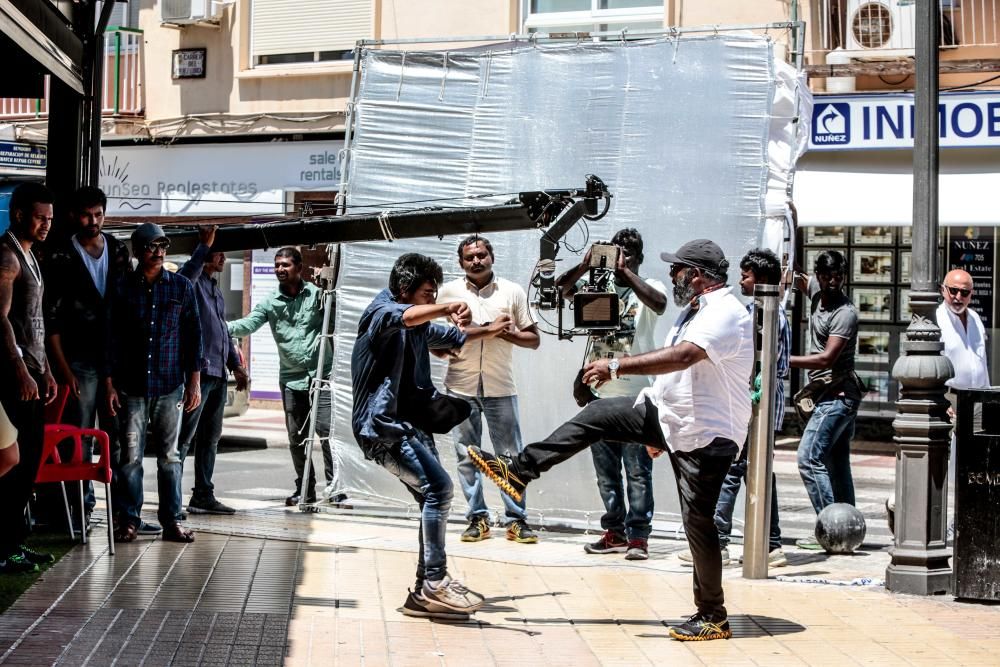 Rodaje de Bollywood en Benidorm