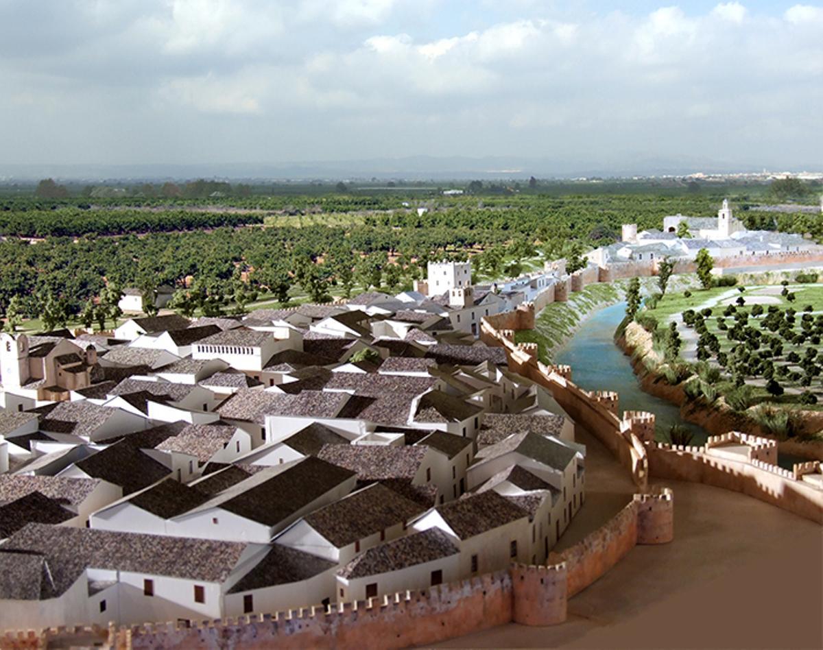 Así era Alzira en la época medieval Así era Alzira en la época medieval