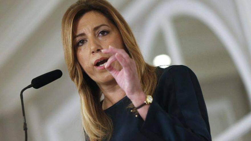 Susana Díaz dice que cualquier persona imputada tendrá que dejar el escaño