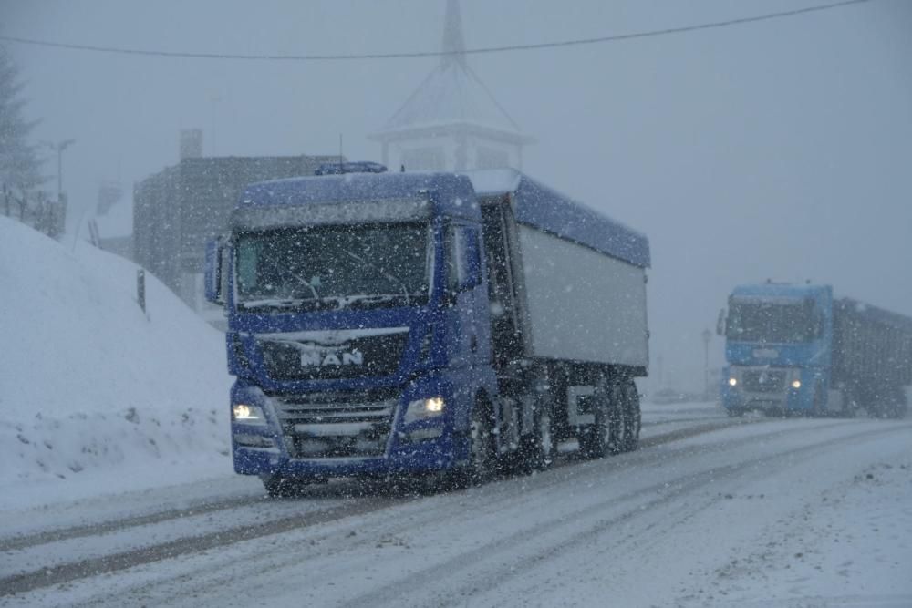 La "nevadona", en imágenes