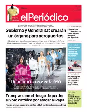 La portada de EL PERIÓDICO del 16 de abril de 2026