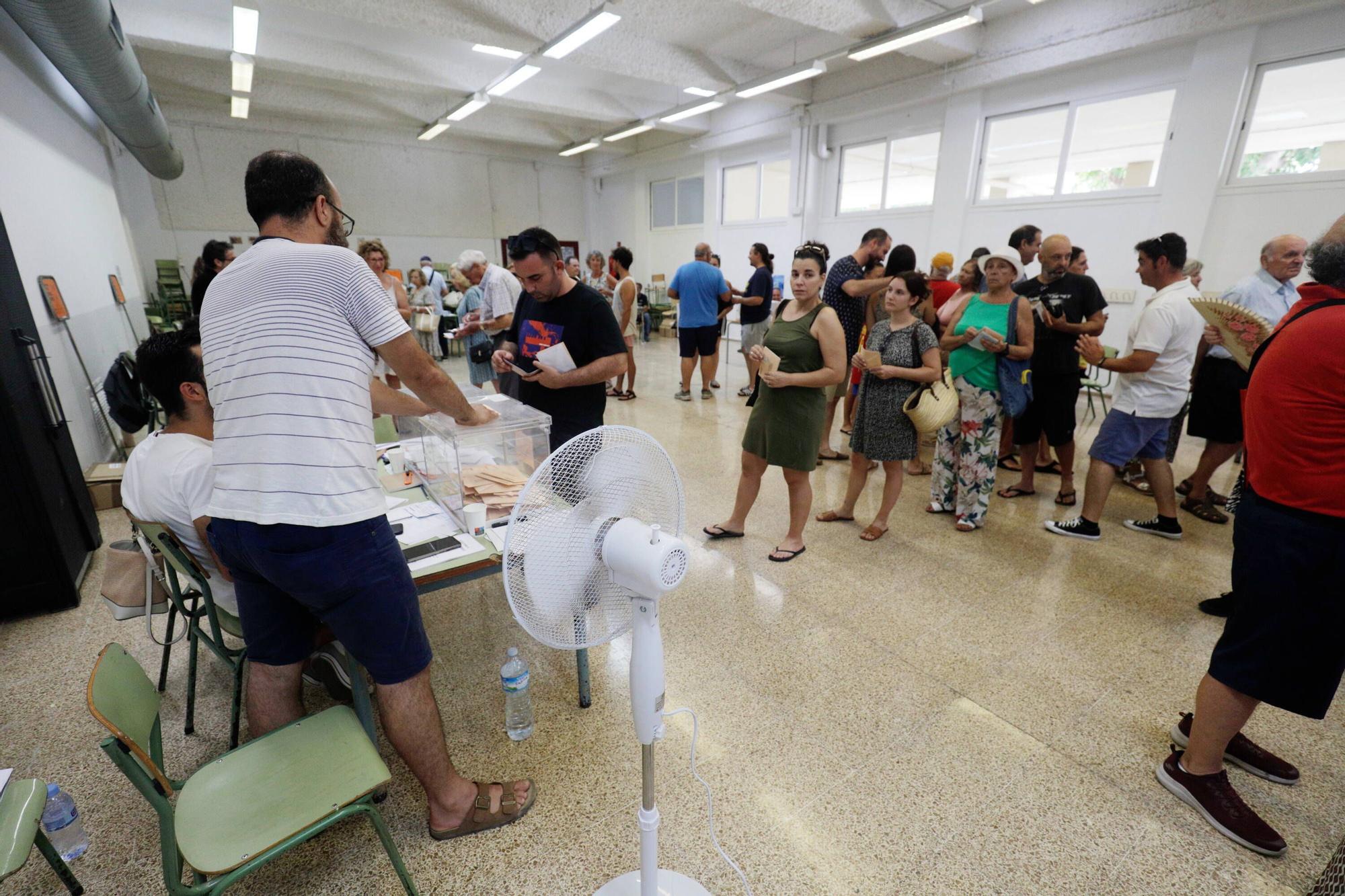 Elecciones generales en Baleares | La jornada electoral del 23J, en imágenes