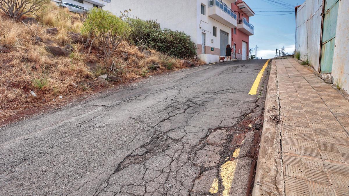 La asociación vecinal lamentan que no se asfaltaran todas las calles.