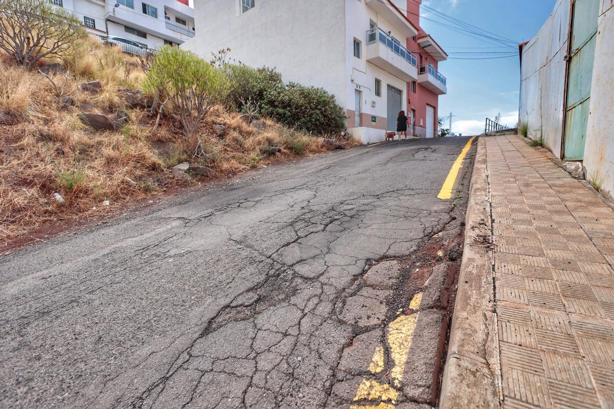 La asociación vecinal lamentan que no se asfaltaran todas las calles.