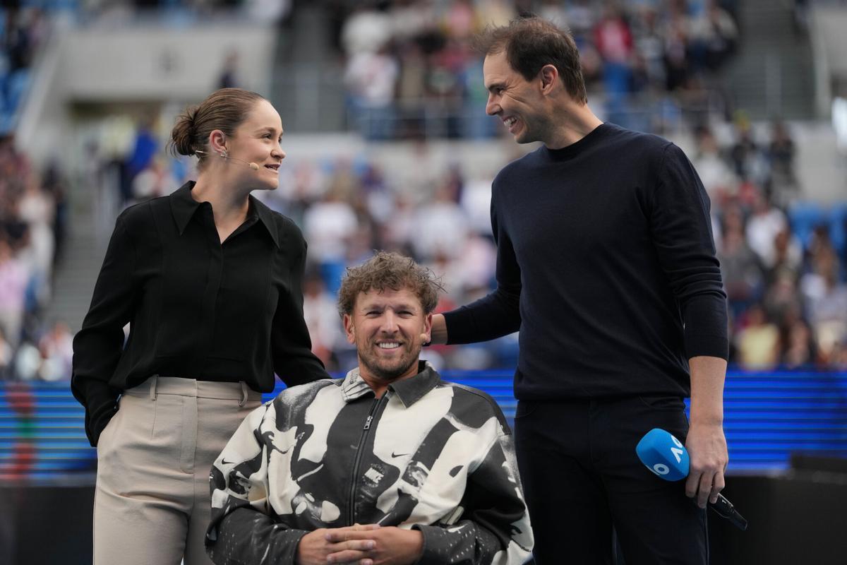 Homenaje a Rafa Nadal en el Open de Australia Homenaje a Rafa Nadal en el Open de Australia