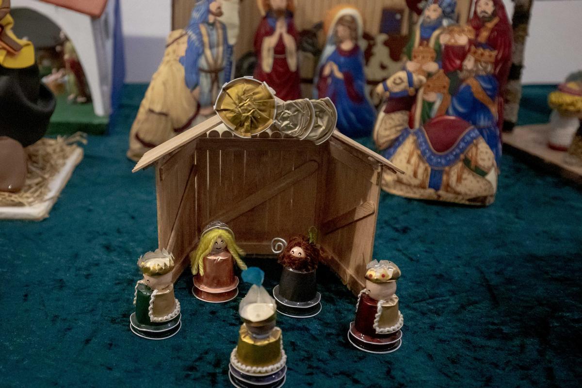 Exposición de belenes en el Jai de Nadal del Centro de Historia y Cultura Militar de Palma
