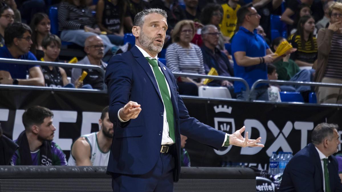Ibon Navarro, este jueves ante La Laguna Tenerife.