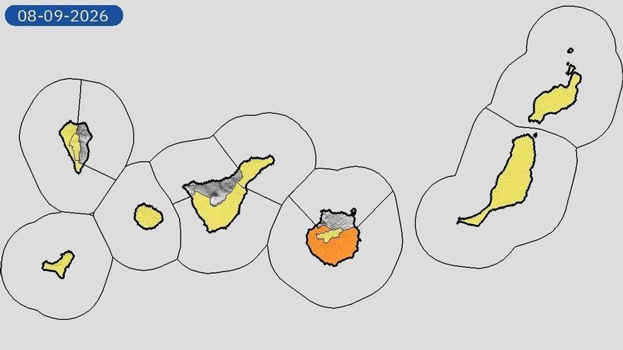 ¿Hasta cuándo durará el calor en Canarias?: todos los avisos activos de la Aemet