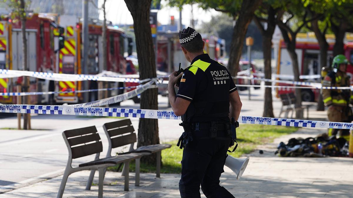 Confinados vecinos de la c/Natzaret de LH por una fuga de gas