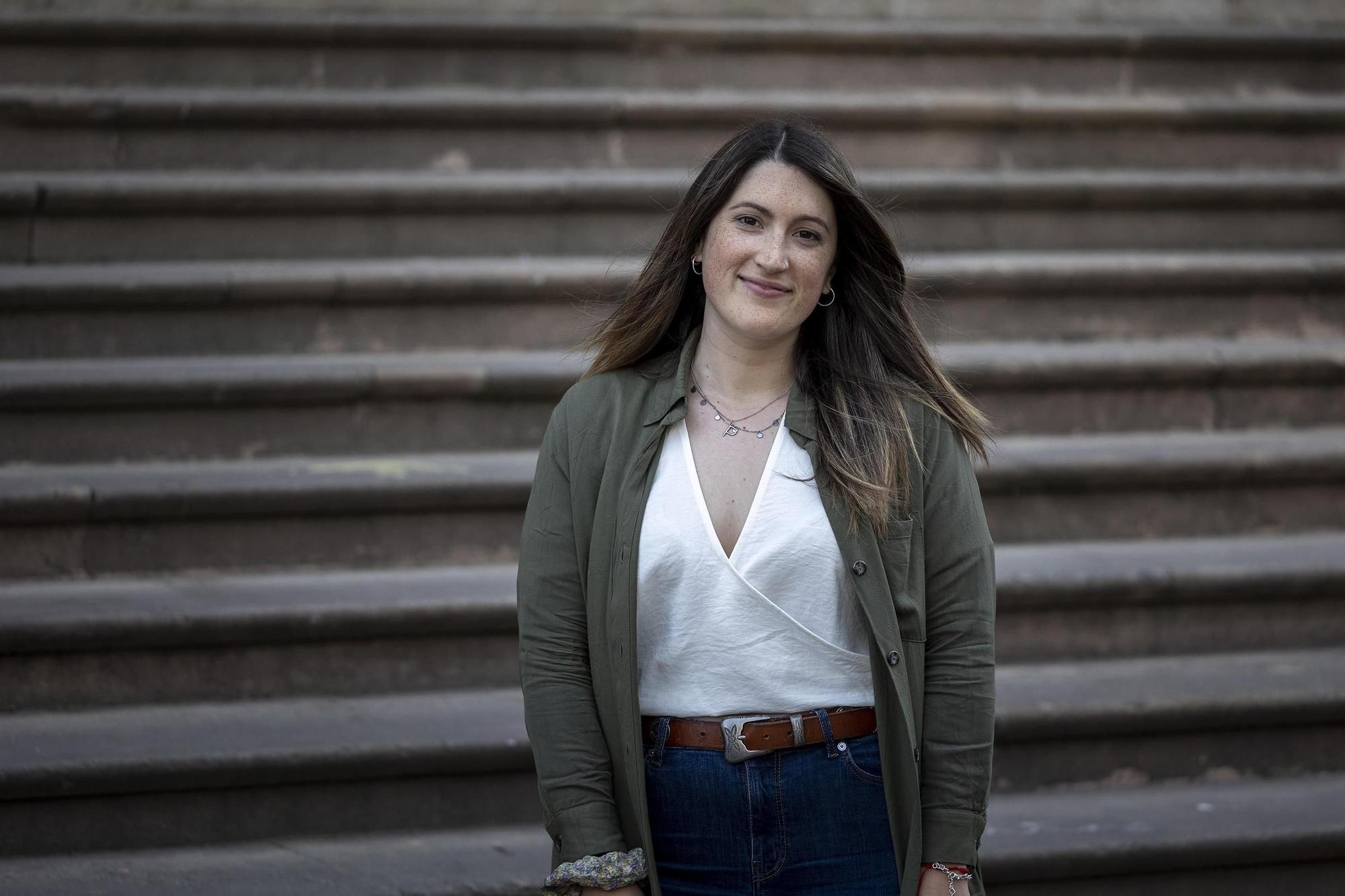 Paula Herreros, paciente de leucemia