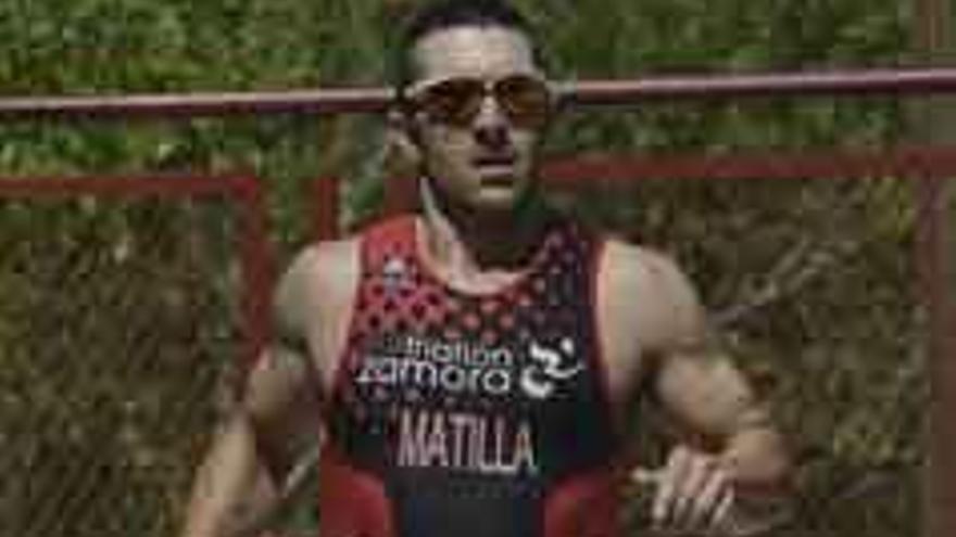 Sergio Matilla, del Bodegas Monte la Reina, durante la prueba.