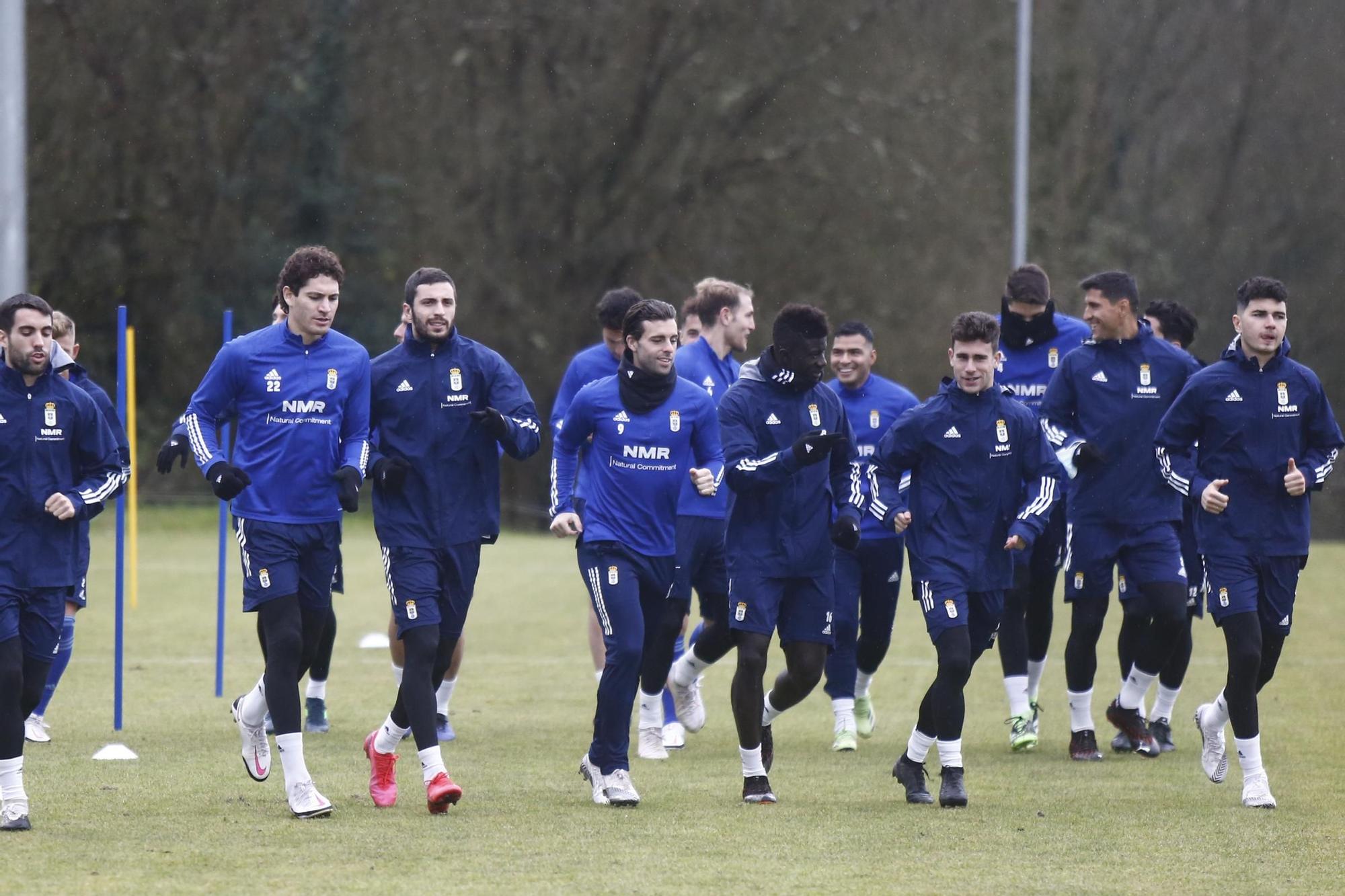 Entrenamiento del Oviedo