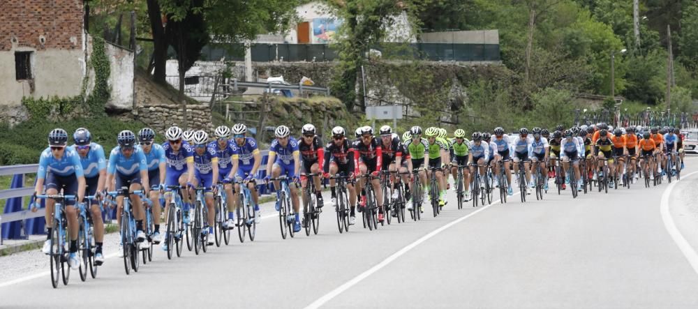 Primera etapa de la 61.ª edición de la Vuelta a Asturias: Oviedo-Pola de Lena