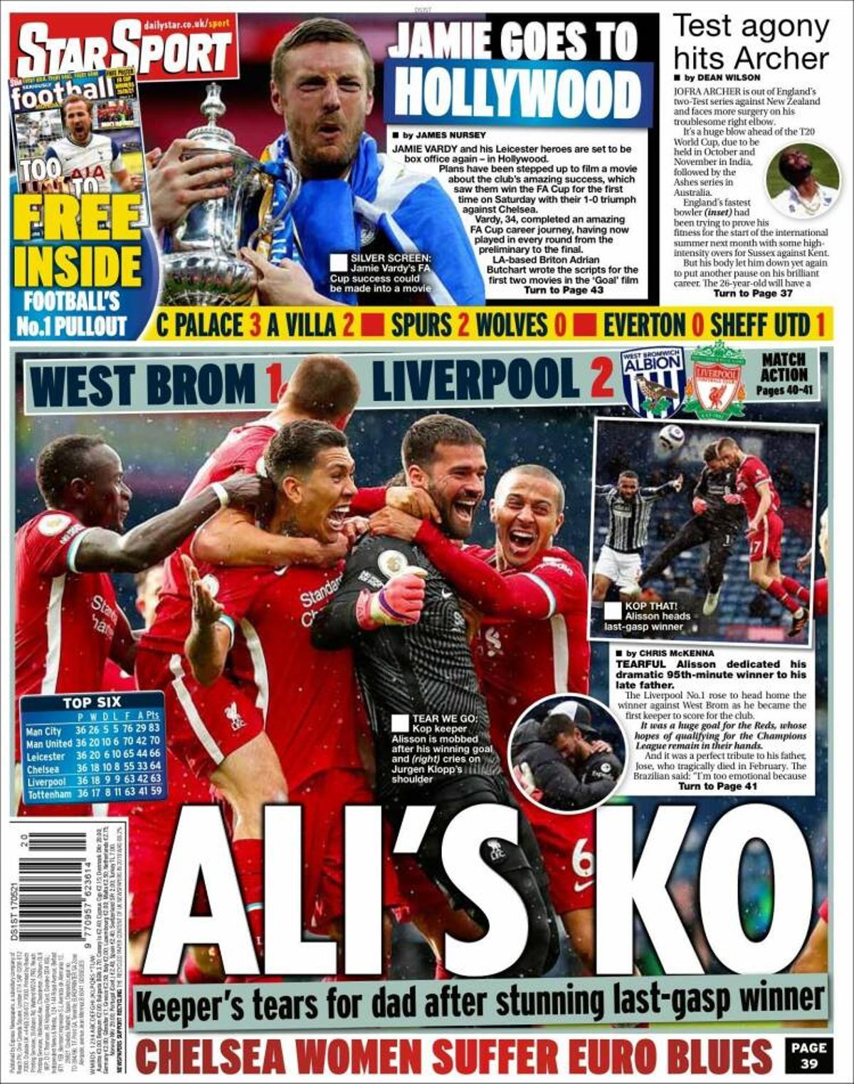 Portada Star Sport Portada Star Sport