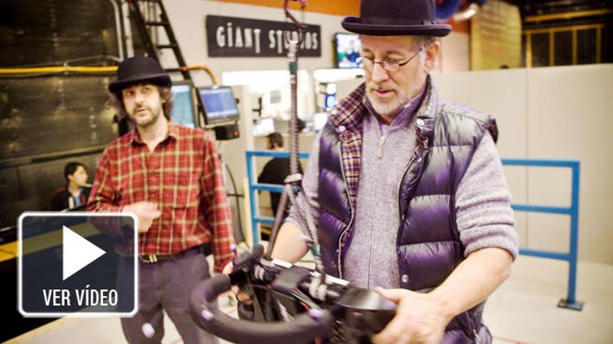 Steven Spielberg, durante un rodaje.