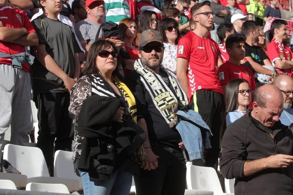 Así han vivido los aficionados del FC Cartagena el derbi