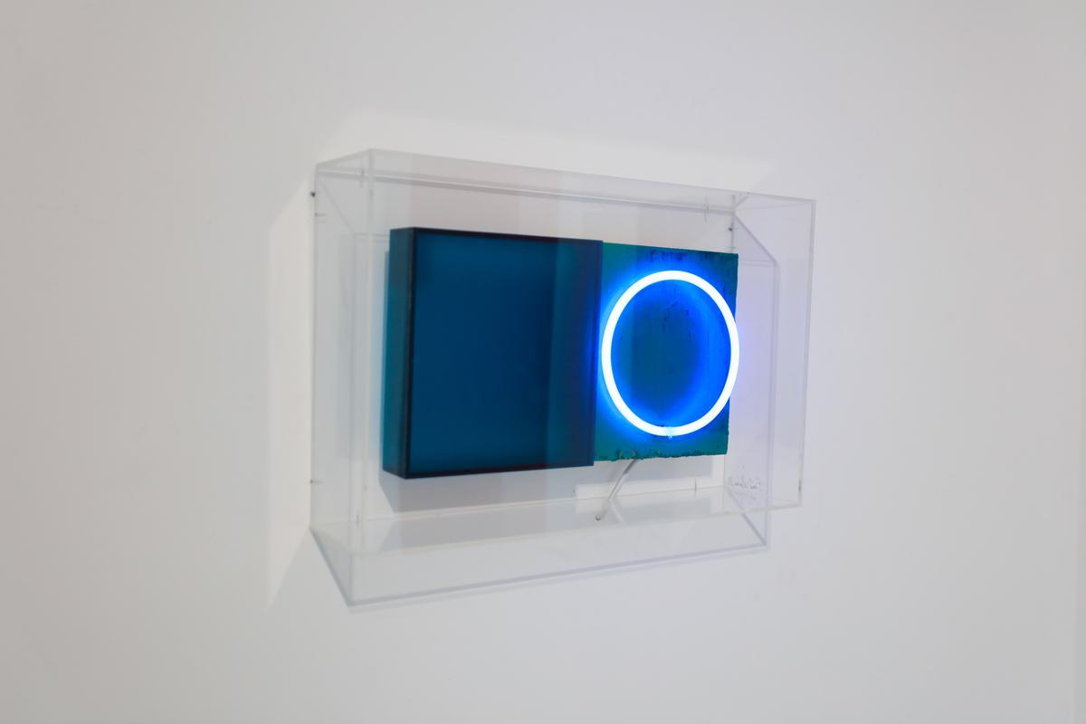 La obra del artista ibicenco Bonet Vallribera dialoga con el Estudi Tur Costa La obra del artista ibicenco Bonet Vallribera dialoga con el Estudi Tur Costa