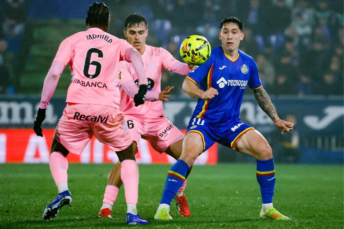 Las imágenes del Getafe - Celta en el Coliseum