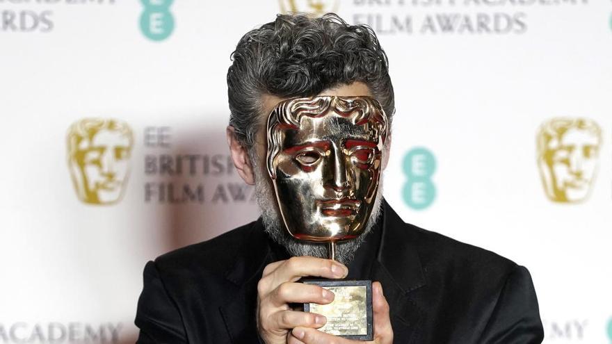 Andy Serkis, con el Bafta.