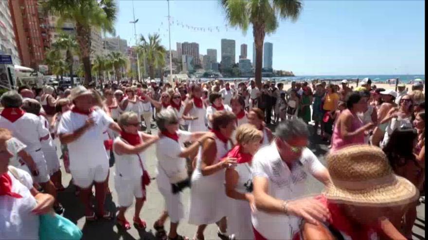 Benidorm se convierte en Pamplona por un día