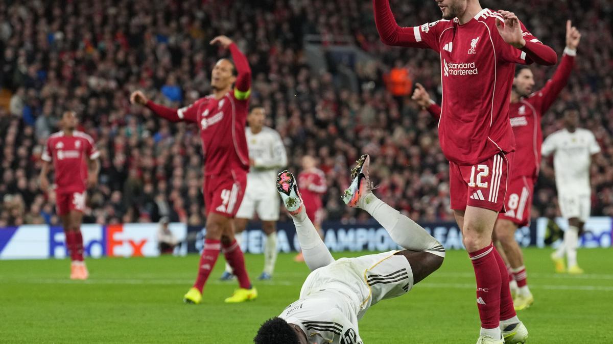 Resumen, goles y highlights del Liverpool 1–0 Real Madrid de la cuarta jornada de la Champions League