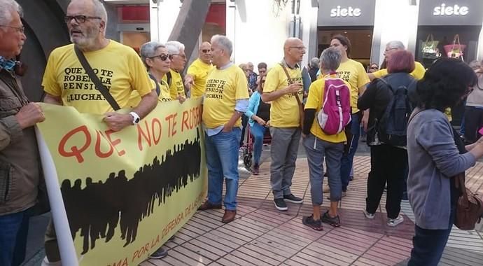 Manifestación de jubilados y pensionistas en Canarias (26/05/2018)