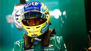 Alonso da por bueno el día de pruebas y Aston Martin pide "paciencia"