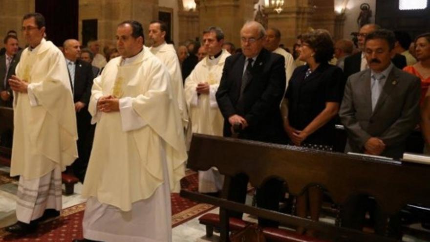 Homenaje al capellán de la Basílica de la Vera Cruz de Caravaca, Pedro Ballester