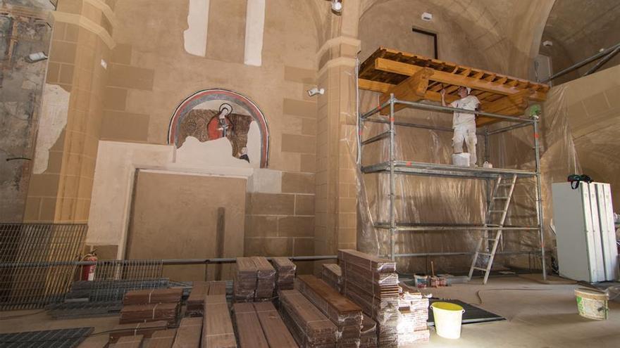 La iglesia de Santa Catalina será visitable en octubre