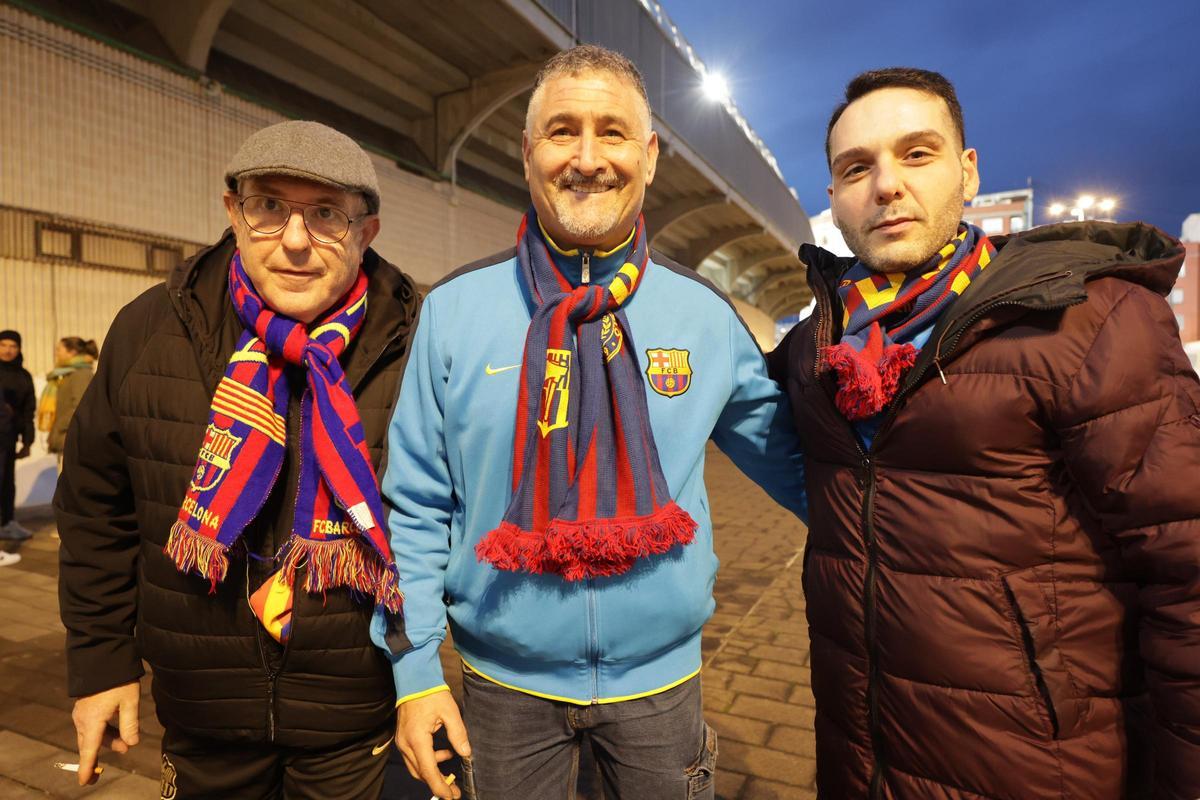 Galería | La lluvia respeta en el SkyFi Castalia y gran ambiente para ver el Barcelona-Athletic de la Supercopa