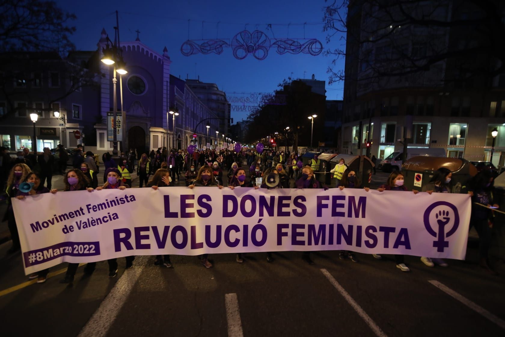 Arranca la manifestación del 8M en València