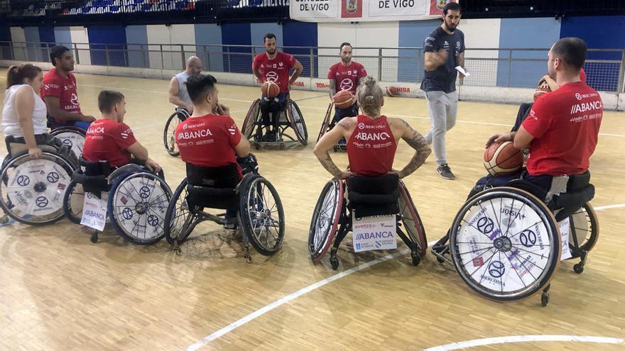 Un entrenamiento del Iberconsa Amfiv. // FdV