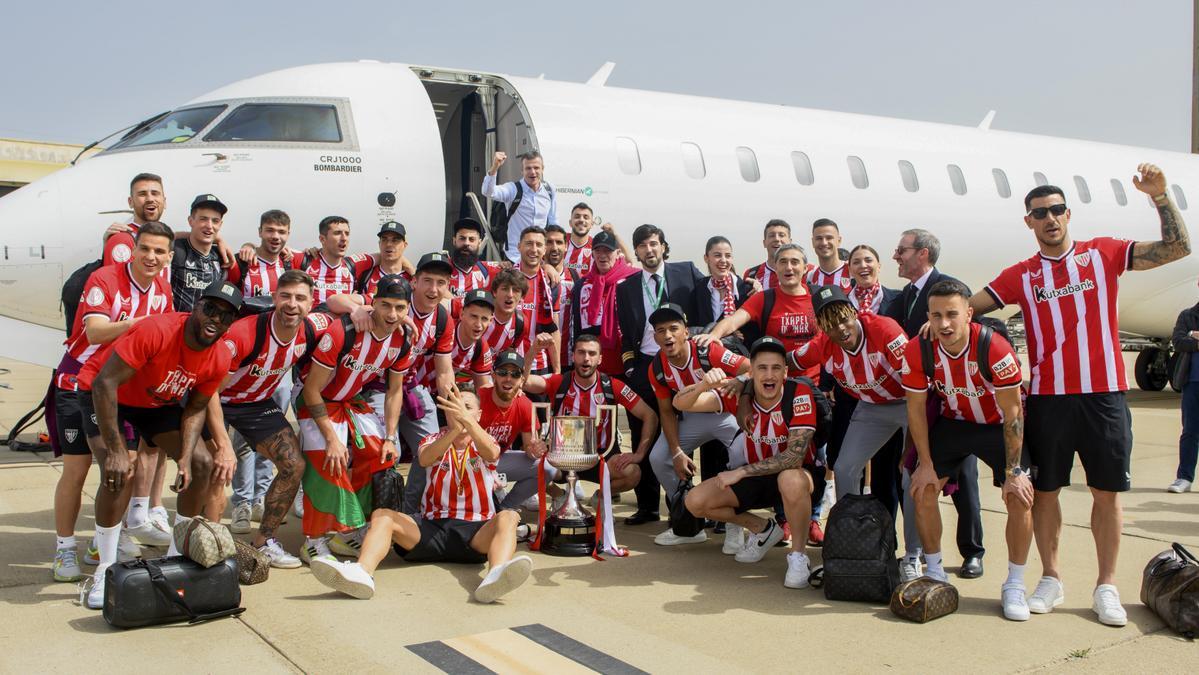 La Copa ya esta en Bilbao