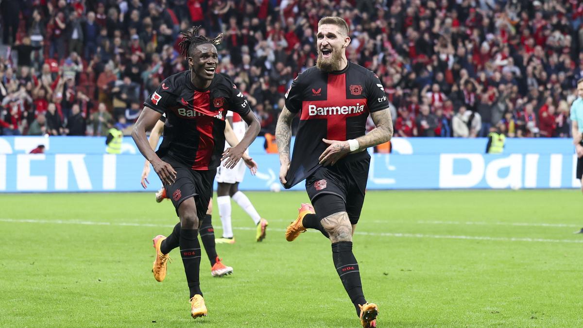 El Bayer Leverkusen volvió a demostrar su instinto de supervivencia