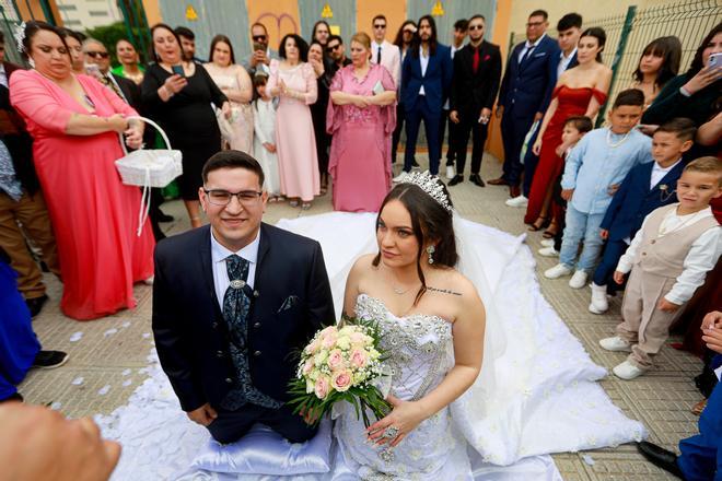 Mira aquí todas las fotos de la gran boda gitana de Lucía y Daniel en Ibiza