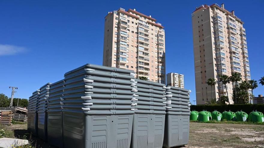 Plan renove en El Campello: tres meses para cambiar 1.200 contenedores, y ya se sabe por dónde se empieza