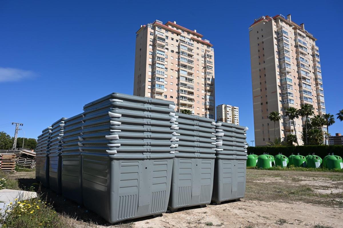 Los nuevos contenedores han llegado a El Campello