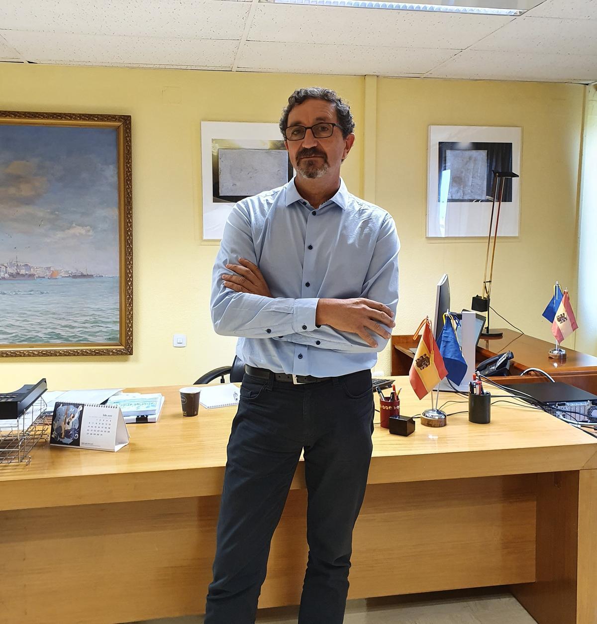 Javier Ruiz, director del Instituto Español de Oceanografía.