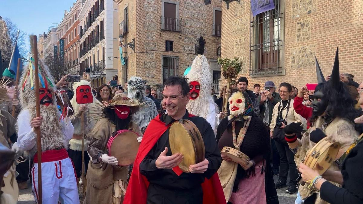 Así fue el Antroxu asturiano en Madrid